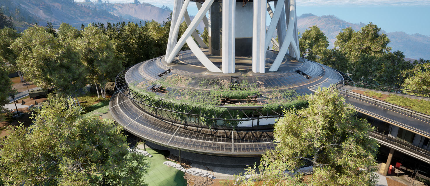 Communication Tower Exterior