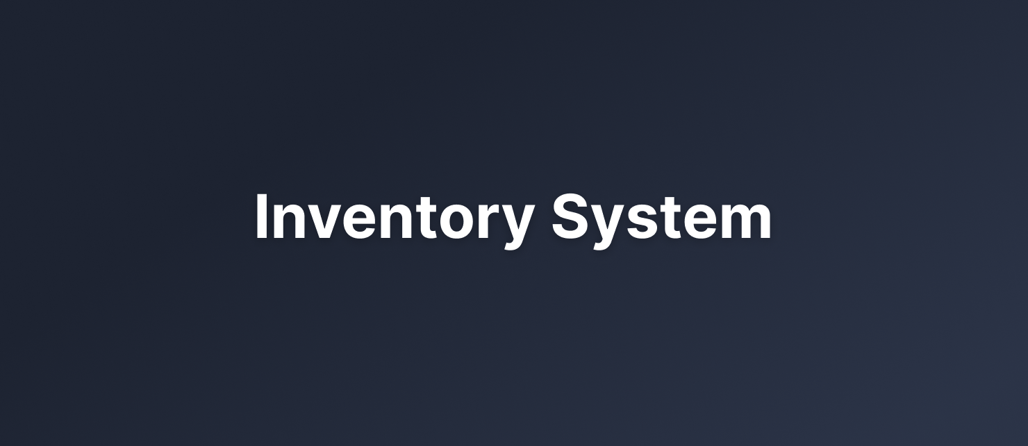 Inventory System