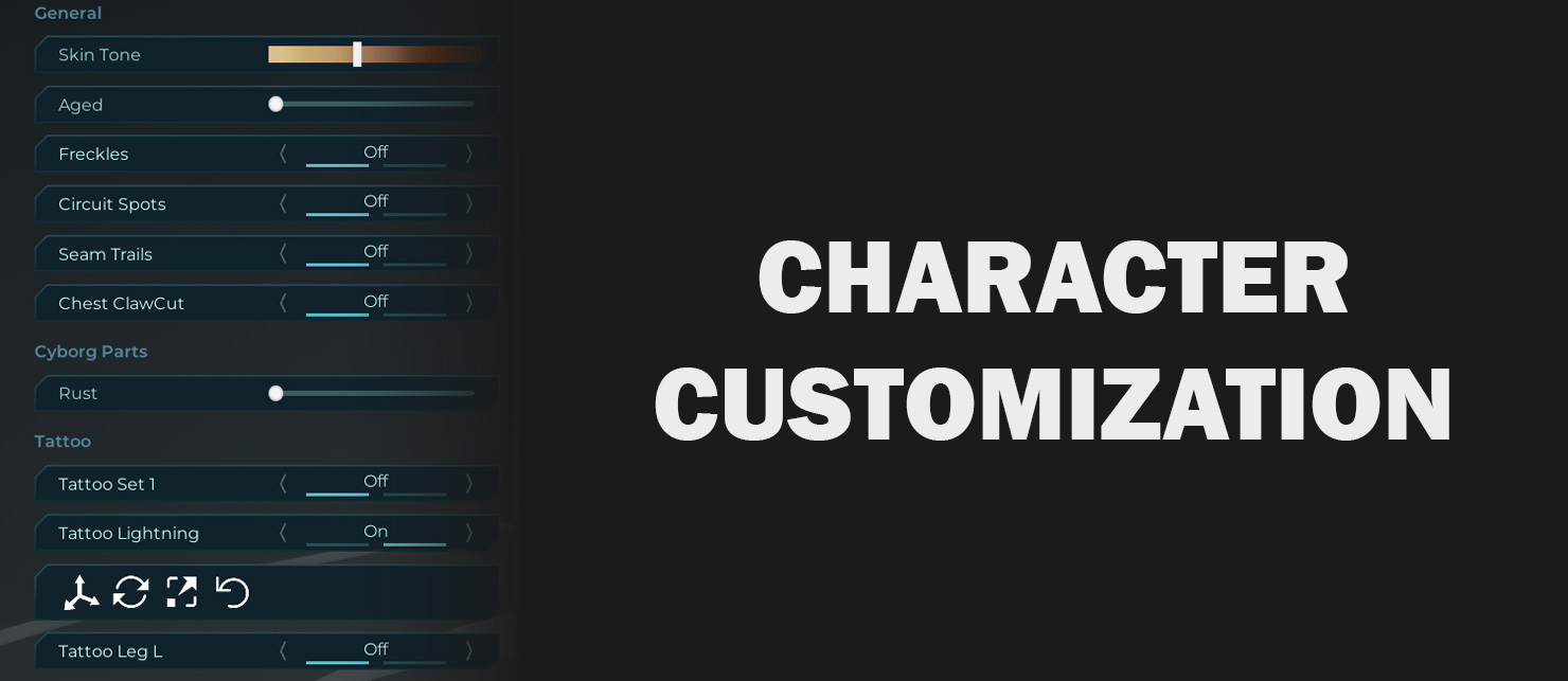 Player Character Customization with Mutable